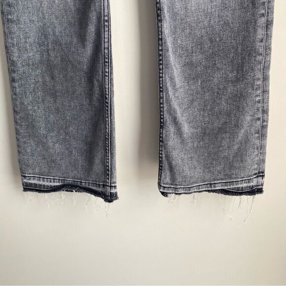 RAG & BONE Gray Casey High Rise Ankle Flared Jeans - Picture 3 of 8